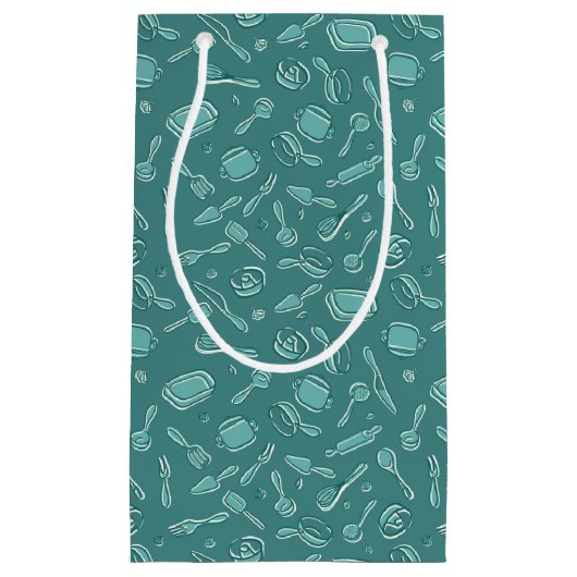 Keukengereedschap Patroon Klein Cadeauzakje (Voorkant)