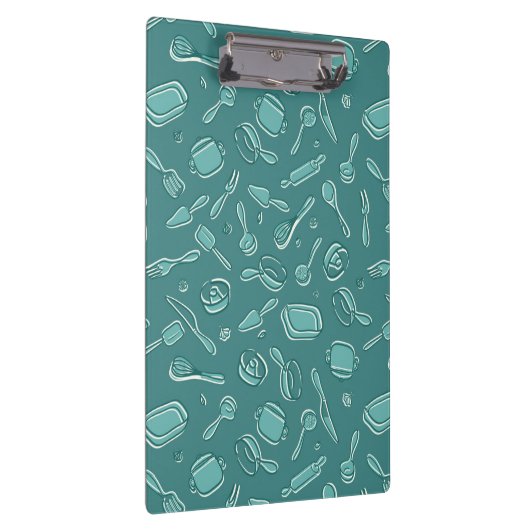 Keukengereedschap Patroon Klembord (Rechts)