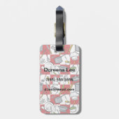 Keukengereedschappen Bagagelabel (Achterkant verticaal)