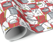 Keukengereedschappen Cadeaupapier (Rol Hoek)