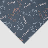 keukengereedschappen voor schattig koken tissuepapier (Detail)