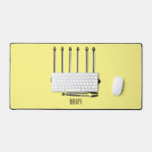 Keukengereedschapsafbeelding cartoon bureaumat (Keyboard & Muis)