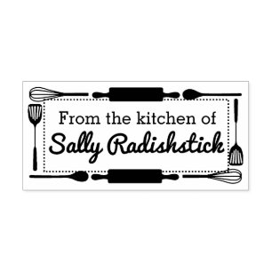 Keukengerei grens culinair uit de keuken van  zelfinktende stempel