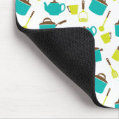 Keukengerei, met de klok mee, messenmakerswerk, ke muismat (Hoek)