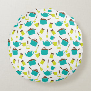 Keukengerei, met de klok mee, messenmakerswerk, ke rond kussen