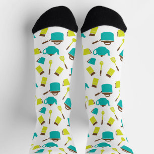 Keukengerei, met de klok mee, messenmakerswerk, ke sokken