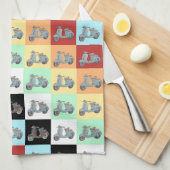  keukenhanddoek (Quarter Fold)