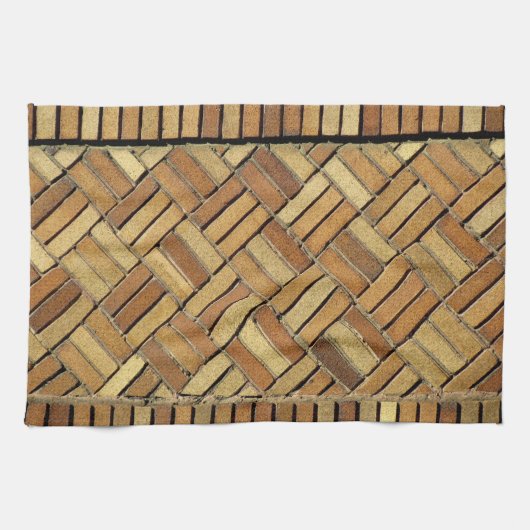 Keukenhanddoek - Bakkerpatroon (Horizontaal)