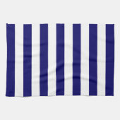 Keukenhanddoek/blauw en witte strepen theedoek (Horizontaal)