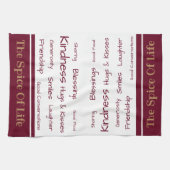 Keukenhanddoek - De puinhoop van het Leven (Horizontaal)