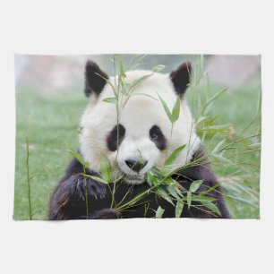 keukenhanddoek Foto reus panda, animal 0221.