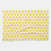 Keukenhanddoek - Gele Florets (Horizontaal)