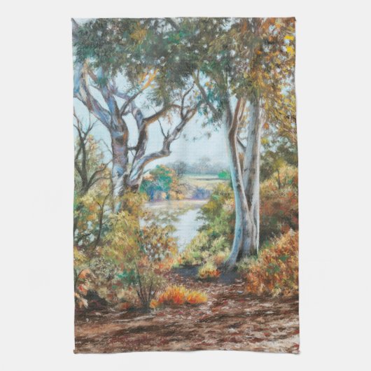 Keukenhanddoek - 'Heaven and Natuur Sing' (Verticaal)