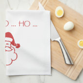 Keukenhanddoek - Kerstman (Quarter Fold)
