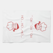 Keukenhanddoek - Kerstman (Horizontaal)