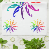 Keukenhanddoek - Kleurwielen (Gevouwen)