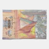 Keukenhanddoek "Lake Arrowiad" (Horizontaal)