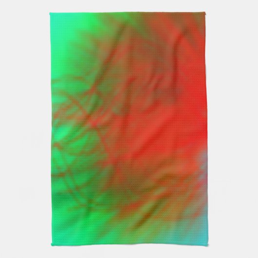 Keukenhanddoek met abstract ontwerp (Verticaal)