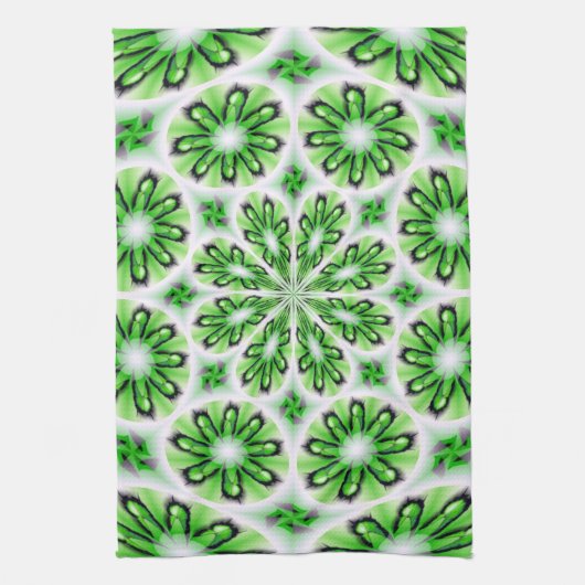 Keukenhanddoek met abstract ontwerp (Verticaal)