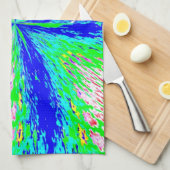 Keukenhanddoek met abstract ontwerp (Quarter Fold)