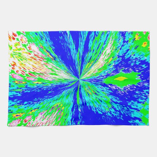 Keukenhanddoek met abstract ontwerp (Horizontaal)