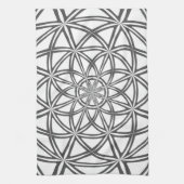 Keukenhanddoek met abstract ontwerp (Verticaal)