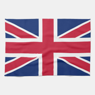 Keukenhanddoek met Brits vlaggenontwerp