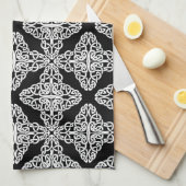 keukenhanddoek met celkruis (Quarter Fold)