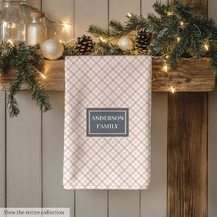 Keukenhanddoek met eigen naam Pastelruit Accent