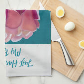 Keukenhanddoek met perendoeken (Quarter Fold)