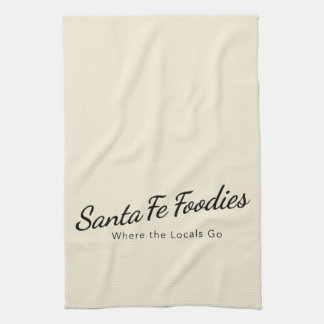 Keukenhanddoek met Santa Fe Foodies-logo