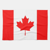 Keukenhanddoek met vlag van Canada (Horizontaal)