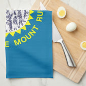 Keukenhanddoek met vlag van South Dakota, V.S.A. (Quarter Fold)