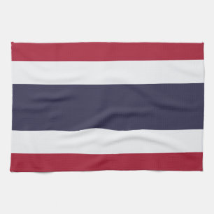 Keukenhanddoek met vlag van Thailand