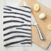 Keukenhanddoek met Zebra-ontwerp (Quarter Fold)