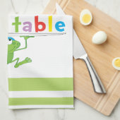 Keukenhanddoek "Pesach Kind tafel " (Quarter Fold)