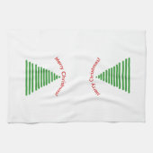 Keukenhanddoek - Stijlvolle structuur met gebogen  (Horizontaal)