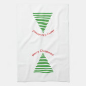 Keukenhanddoek - Stijlvolle structuur met gebogen  (Verticaal)