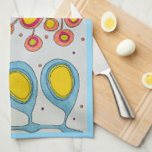 KEUKENHANDDOEK "SUN PODS" (Quarter Fold)