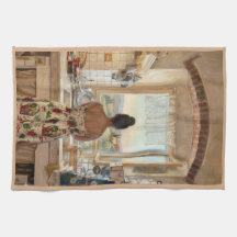 Keukenhanddoek/Toscane keuken