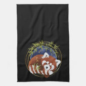keukenhanddoek van de FOX-rode panda (Verticaal)