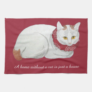 keukenhanddoek van het Japanse citaat van het Hui