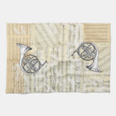  keukenhanddoek van Horn Music Kitchen (Horizontaal)
