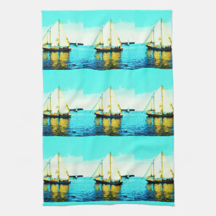keukenhanddoek van Maine windjammers