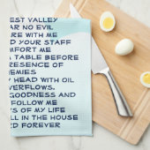 keukenhanddoek van psalm 23 (Quarter Fold)