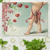 keukenhanddoek van Vintage Valentijns (Gevouwen)