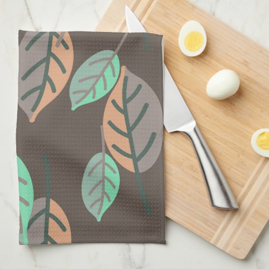 keukenhanddoek voor bosbladeren (Quarter Fold)