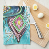 Keukenhanddoek voor de Retro Vintage (Quarter Fold)