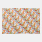 keukenhanddoek voor gouden mermaiden (Horizontaal)