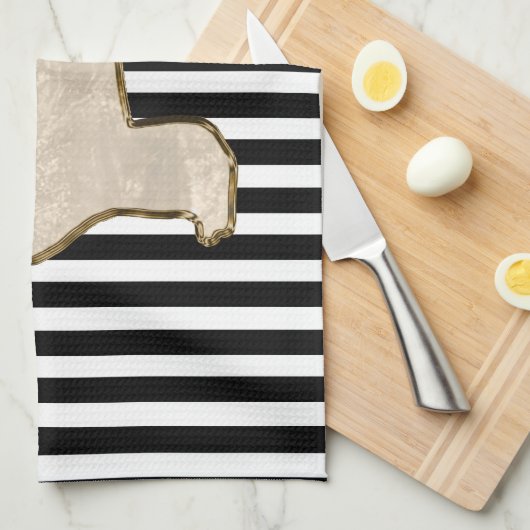 Keukenhanddoek voor hondenhonden (Quarter Fold)